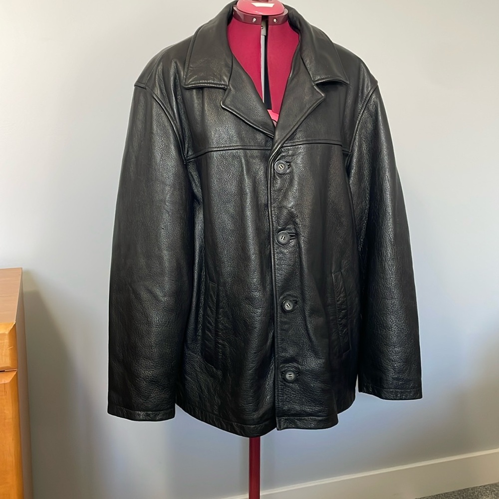 Vintage Guess Leather Jacket